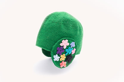 Kids flower bonnet